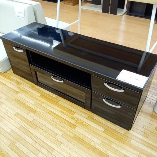 ★ジモティ割あり★ TV台　ブラック　クリーニング済　YJ3876