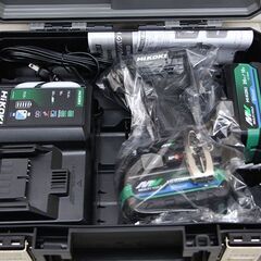 HiKOKI(ハイコーキ) 36V 充電式 インパクトドライバ ブラック Bluetooth機能付蓄電池・2ポート充電器・ケース付 WH36DD(2XHBSZ) (D6063kkxwY)