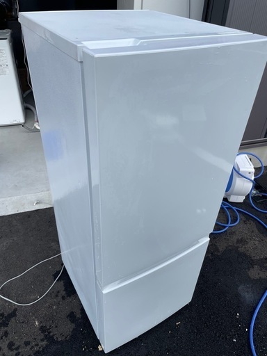 ハイセンス ファン式冷蔵庫 AT-RF150-WH