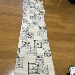 リメイク　端切れに！お古の着物【白/シミ有】の画像
