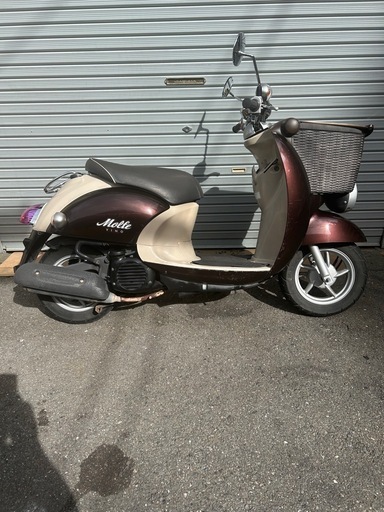 インジェクションビーノモルフェ！サイドスタンドつき！