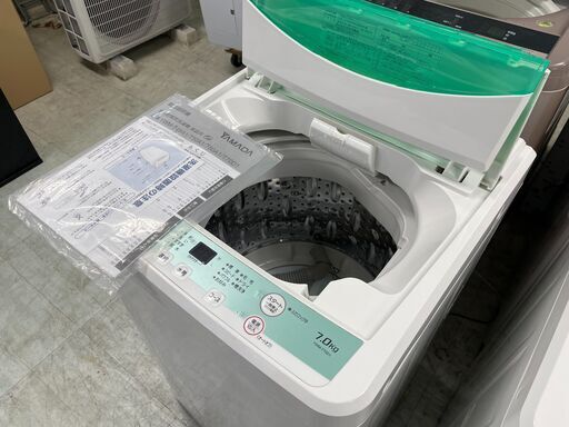 洗濯機の分解クリーニング行っています！配送設置込み　ハーブリラックス7.0K洗濯機　2018年製　分解クリーニング済み！！