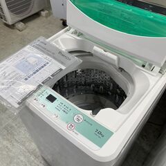 洗濯機の分解クリーニング行っています！配送設置込み　ハーブリラックス7.0K洗濯機　2018年製　分解クリーニング済み！！