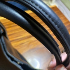 決まりました。黒カバンA4入ります の画像