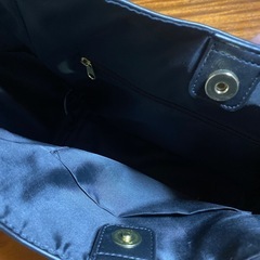 決まりました。黒カバンA4入ります の画像