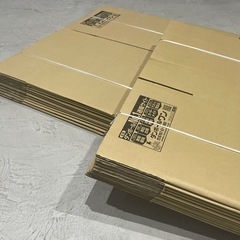 引越し用段ボール。新品20枚，中古9枚のセット。
の画像