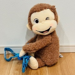 『新品未使用』おさるのジョージ ぬいぐるみリュック