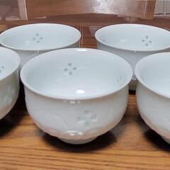 美品有田焼清秀作　湯飲み5客