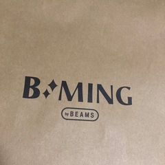 ショップ袋　BEAMS B:MINGの画像