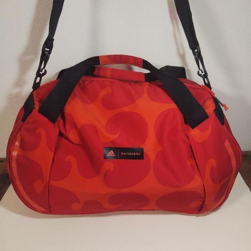 adidas×marimekko 2way ジムバッグ/スポーツバッグ/ダッフルバッグ/ボストンバッグ/ショルダーバッグ
