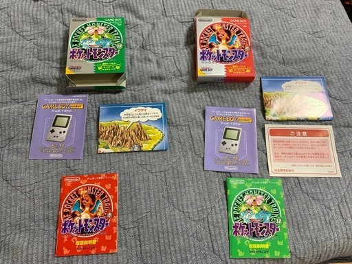 初代ゲームボーイ　ポケモン赤緑