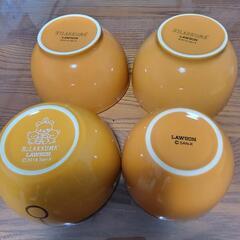 リラックマ　どんぶり4個の画像