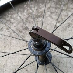 ロードバイク前輪・後輪の画像