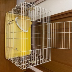 ペットゲージ　うさぎ　小動物等に錆びありトイレトレー付き