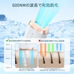 新品未開封☆YUNDOO 脱毛器 冷感だつもうき 【2024最新サロン級IPL脱毛器】メンズ レディース 99万回照射 VIO対応 5段階調節 冷感脱毛器 光脱毛器 顔 髭 脇 腕 足用 全身ムダ毛処理 家庭用 男女兼用 プレゼントの画像