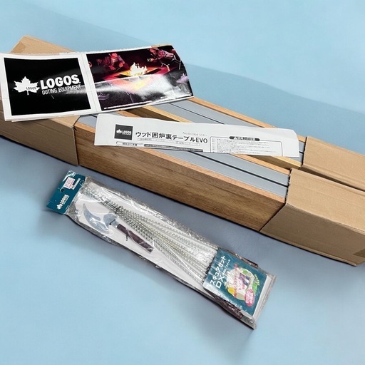 【使用2回】LOGOS ロゴス ウッド囲炉裏テーブルEVO