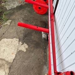 ヤンマー　デプスビーム トラクター　ロータリー　尾輪 左右セット 車輪直径/約400mm アタッチメント 作業機 程度良好の画像