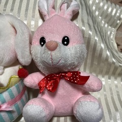 うさぎ　ぬいぐるみ　3点セットの画像