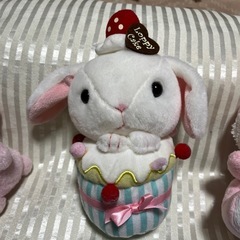 うさぎ　ぬいぐるみ　3点セットの画像