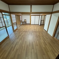 🉐敷金礼金0円❗️ﾌﾘｰﾚﾝﾄ付❗️駐車場4台 広々庭&広々縁側...