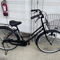 シティサイクル26インチ【ブラック】