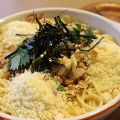 スープ納豆パスタ - 沼田市