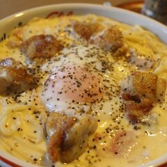スープ納豆パスタ - 地元のお店