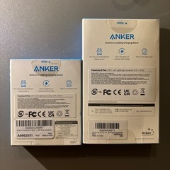 　ANKER　USB-C  & Lightning connectorの画像
