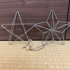 受け渡し予定！
星　オーナメント