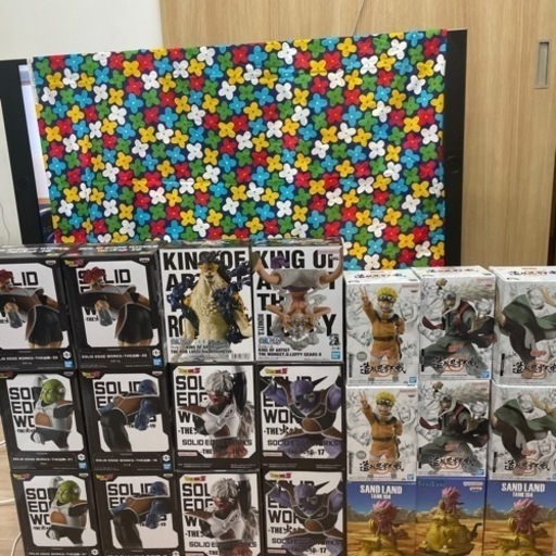 おもちゃ フィギュア、ナルトフィギュア、ギニュー特戦隊フィギュア