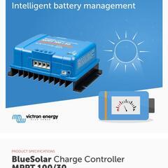 BlueSolar charge controller MPPT 100/30, 12/24 V by Victron Energy
の画像
