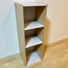 カラーボックス 3段 幅30x奥行30x高さ88cm