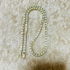 テニス チェーン ネックレス 45cm
の画像