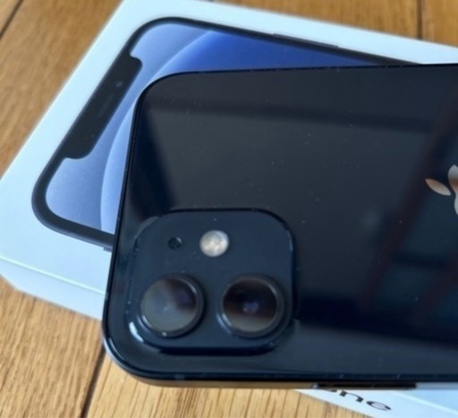 iPhone12 64GB ブラック　SIMフリー　バッテリー交換済