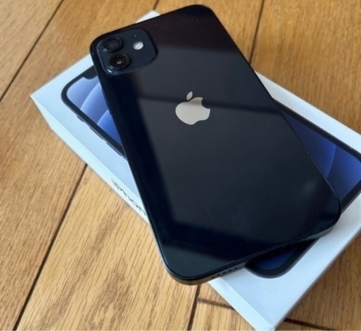 iPhone12 64GB ブラック　SIMフリー　バッテリー交換済