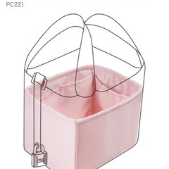 DGAZ バッグインナーバッグ インナーバックpicotin18用