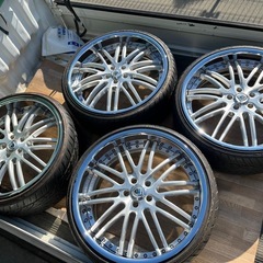 アメ鍛⭐︎ASANTI 22インチ タイヤ付4本セット