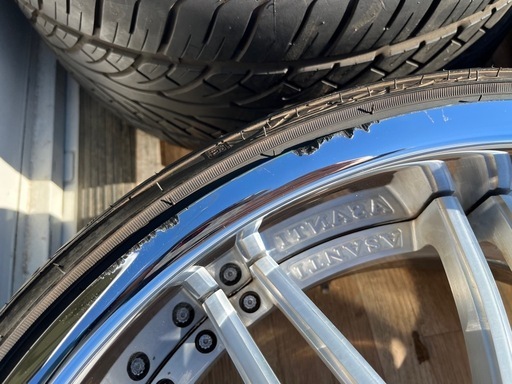 アメ鍛⭐︎ASANTI 22インチ タイヤ付4本セット