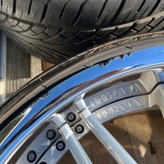 アメ鍛⭐︎ASANTI 22インチ タイヤ付4本セットの画像