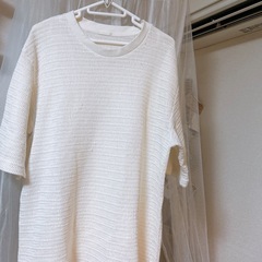 無料⭐︎GU⭐︎メッシュシャツ　XLの画像