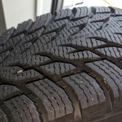 【美品！】Nokian HakkapeliitaR3 スタッドレスタイヤ+ホイール 195/65R15 4本の画像
