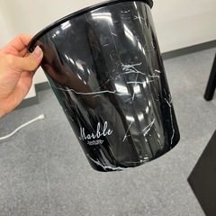 ゴミ箱　大理石調