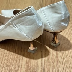 結婚式用　パンプス(値下げしました)の画像