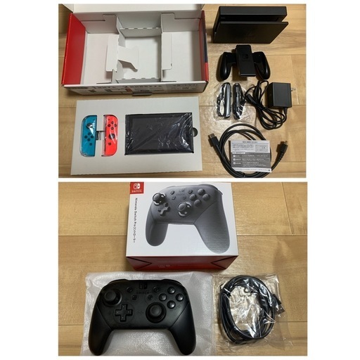 Nintendo Switch 本体、純正コントローラー