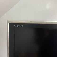 テレビ37インチ、故障していますシャープアクオス。あげますの画像