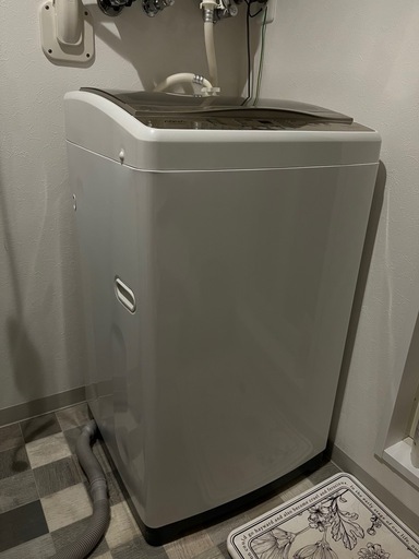 AQUA アクア 全自動洗濯機洗濯7kg 風呂水ポンプ 付き ホワイト系 AQW-P7P (W)