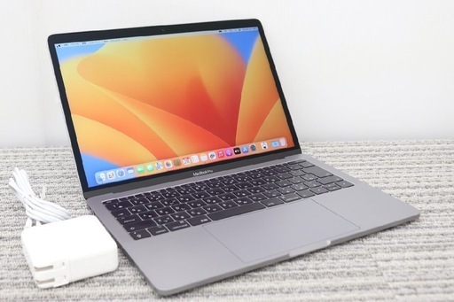 ノートパソコン Macbook Pro A1708 13 inch 2017, Two Thunderbolt 3ports Core i7- 2.5GHz/16GB/SSD: 256 GB