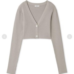 FRAY I.D ニットコンビタックティアードワンピース・カーディガン セット