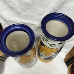 1個500円　花瓶　フラワーベース　陶器　イタリアンの画像