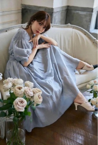 Herlipto Airy Volume Sleeve Dress